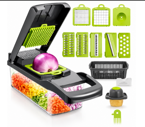 Cortador de Verduras Multifuncional 9 en 1