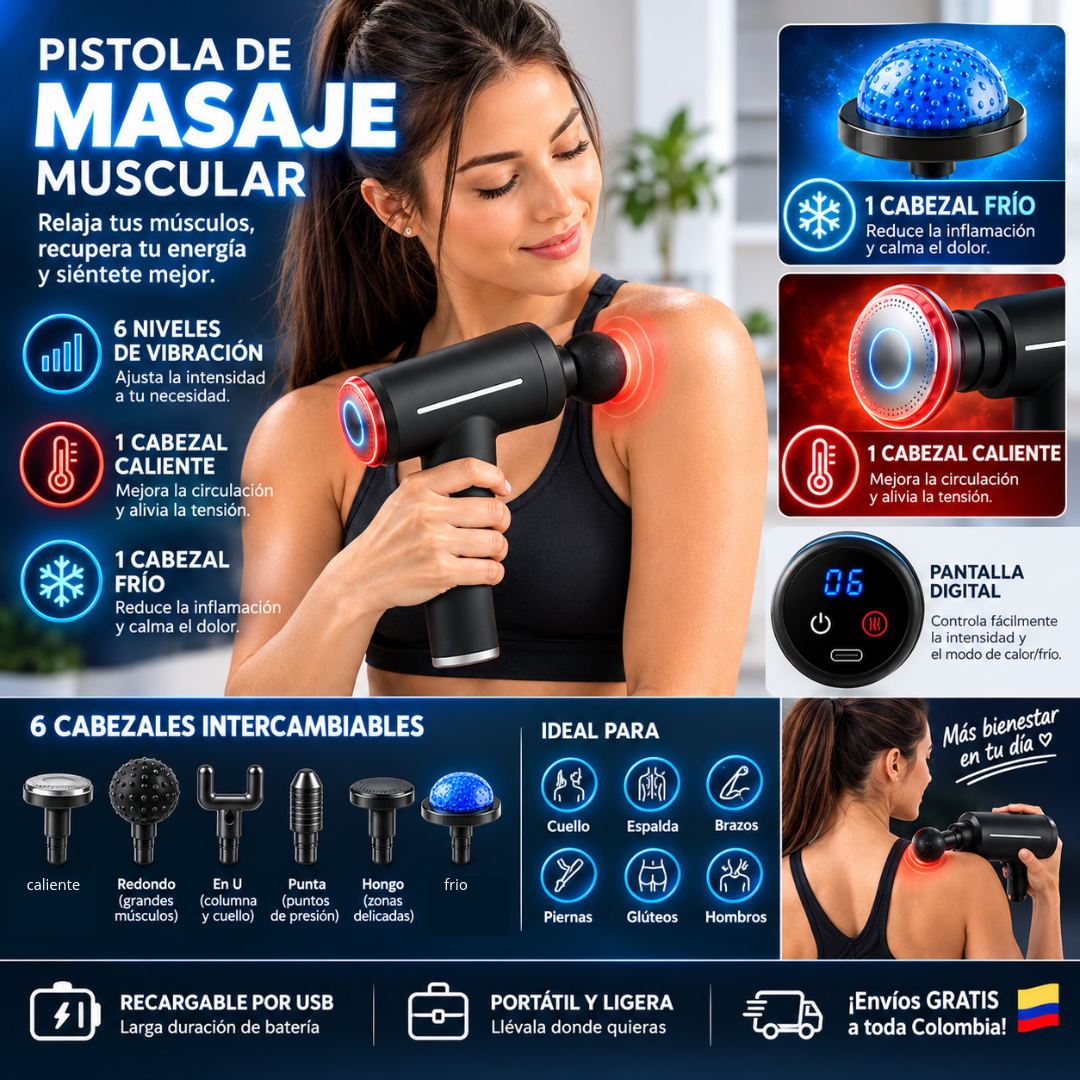 Pistola de Masaje